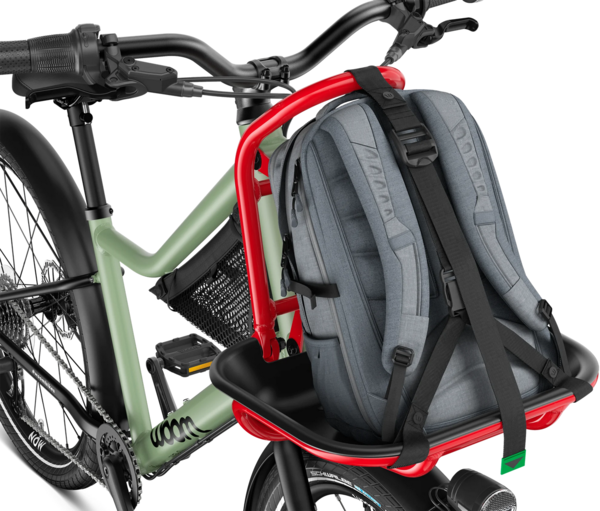 Woom NOW 6 Color: moss green / formula red