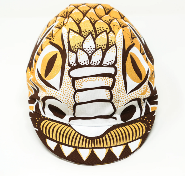 Sim Works Adam Bell's Works Cycling Cap - Golden Shuppi