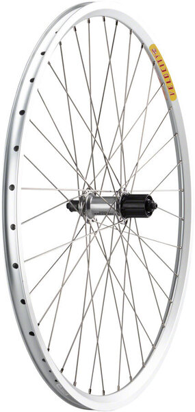 Quality Wheels LX/Dyad Rear Wheel - 700, QR x 135mm, Rim Brake, HG 10, Silver, Clincher