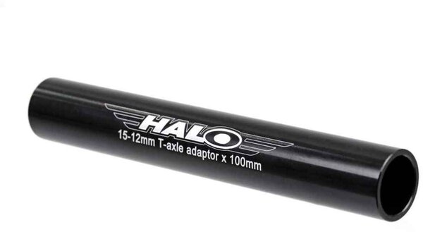 HALO 15 to 12mm Adaptor Sleeve Thru Axle Hub Convertor 