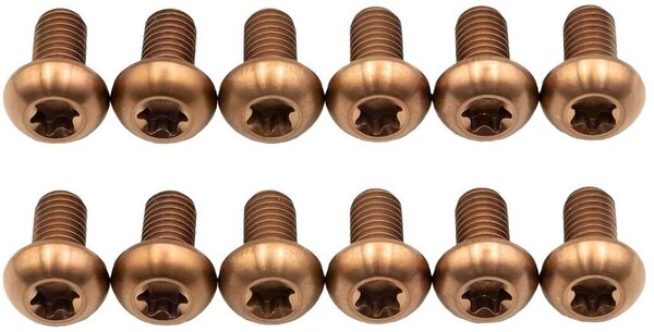 Better Bolts Titanium Button Head Rotor Bolt Kit Better Bolts Titanium Button Head Rotor Bolt Kit