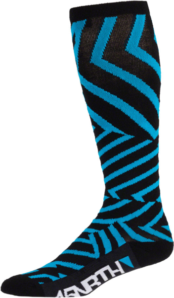 45NRTH Dazzle Midweight Knee Wool Sock Color: Blue