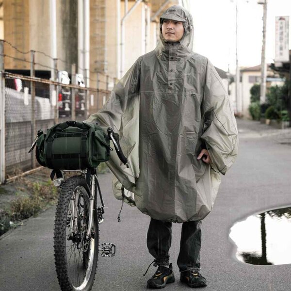 Blue Lug Fairweather Packable Rain Poncho - Angry Catfish