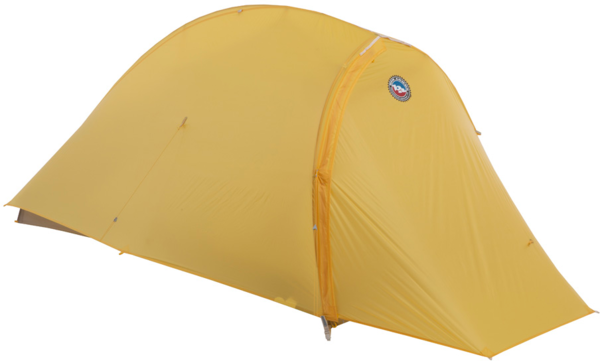 Big Agnes Inc. FlyCreek HVUL1 Sol Dye Bikpack Shelter - Yellow/Greige