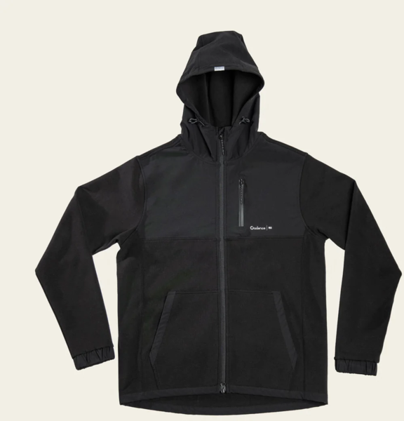 Cadence Hybrid Zip Hooded Jacket