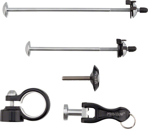 Pinhead 4-Pack Fork/Wheel/Seat Locking Skewer Set