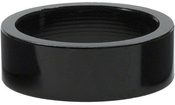 Wheels Manufacturing 10mm, Black, 1 1/8" Aluminum Headset Spacer