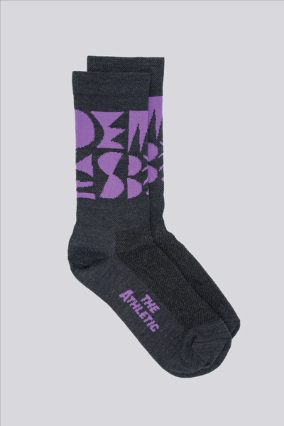 Wilde Wilde X The Athletic Wizard Font Socks