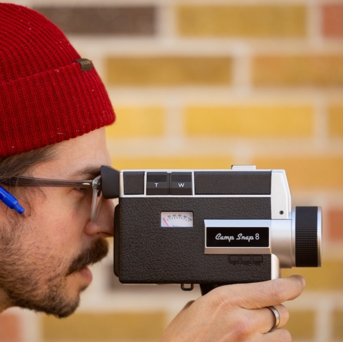 Camp Snap CS8 Vintage Super 8 Style Video Recorder