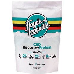 Floyd's of Leadville CBD Isolate Recovery Protein Powder - 250mg, 10 Serving Bag, Vanilla