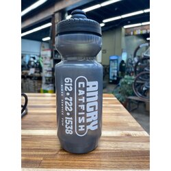 Angry Catfish Service Shop Classic Water Bottle - 22oz - Clear/Gray
