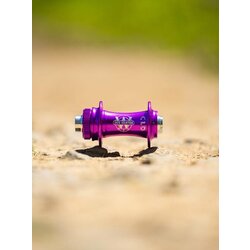 White Industries CLD Front Front Hub - Purple, 32H, 12 X 100mm w/o Lock Ring