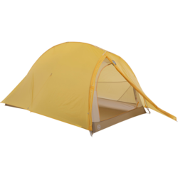 Big Agnes Inc. FlyCreek HVUL2 Sol Dye Bikpack Shelter - Yellow/Greige