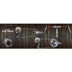 Shimano GRX Groupset - Limited Edition Silver 1 x 11