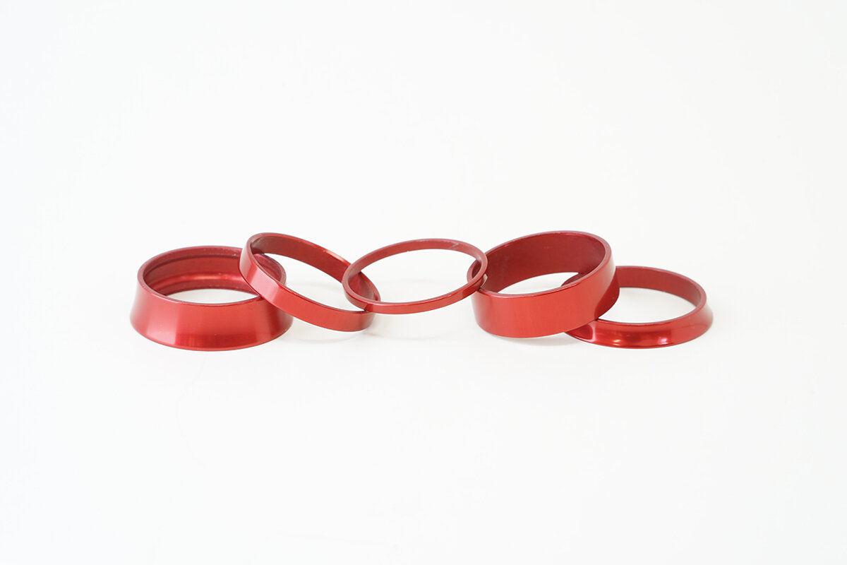 White Industries Tapered Headset Spacer 10mm Angry Catfish Minneapolis Bike Shop + Coffee Bar