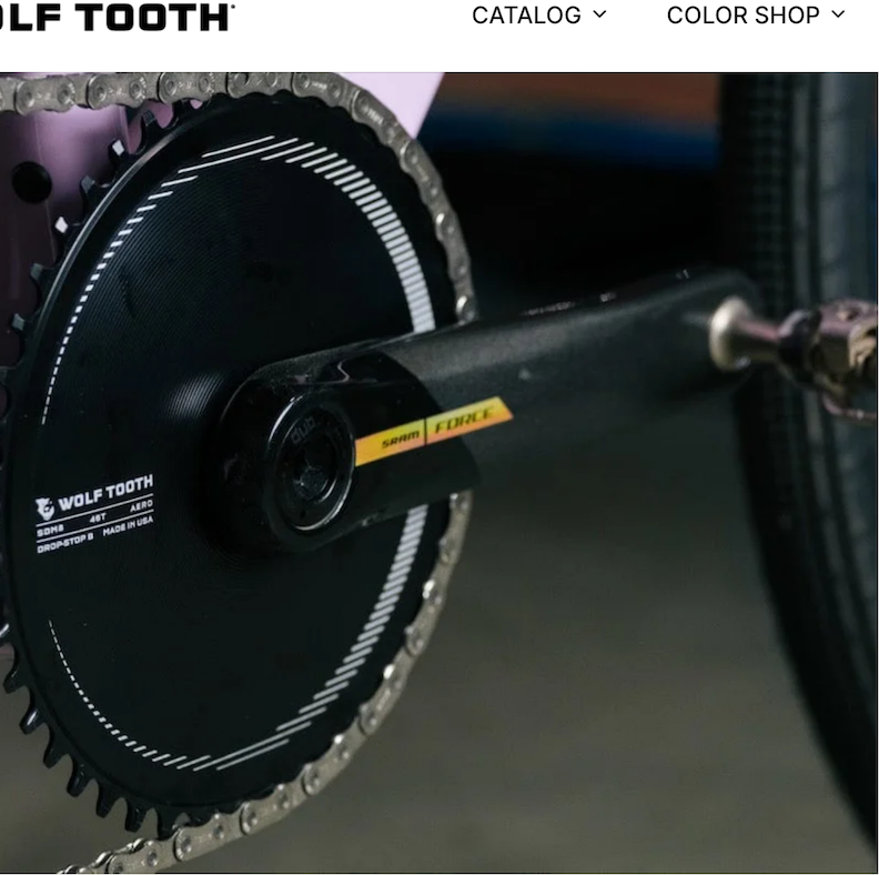 Wolf Tooth SRAM 8-Bolt Direct Mount Chainring Wheel Sprocket One