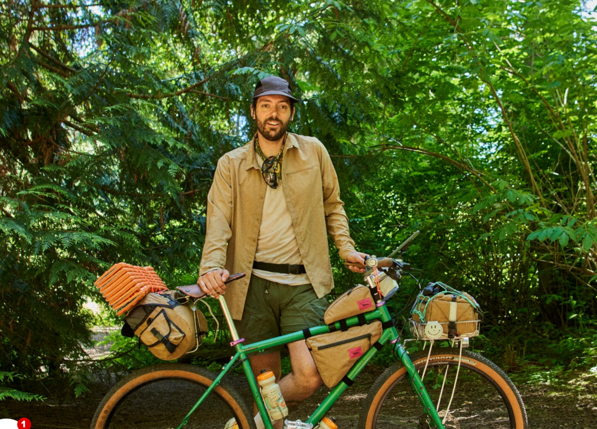 Wedge Custom Bikepacking Bags Wedge Frame Satchel Bikepacking Bags