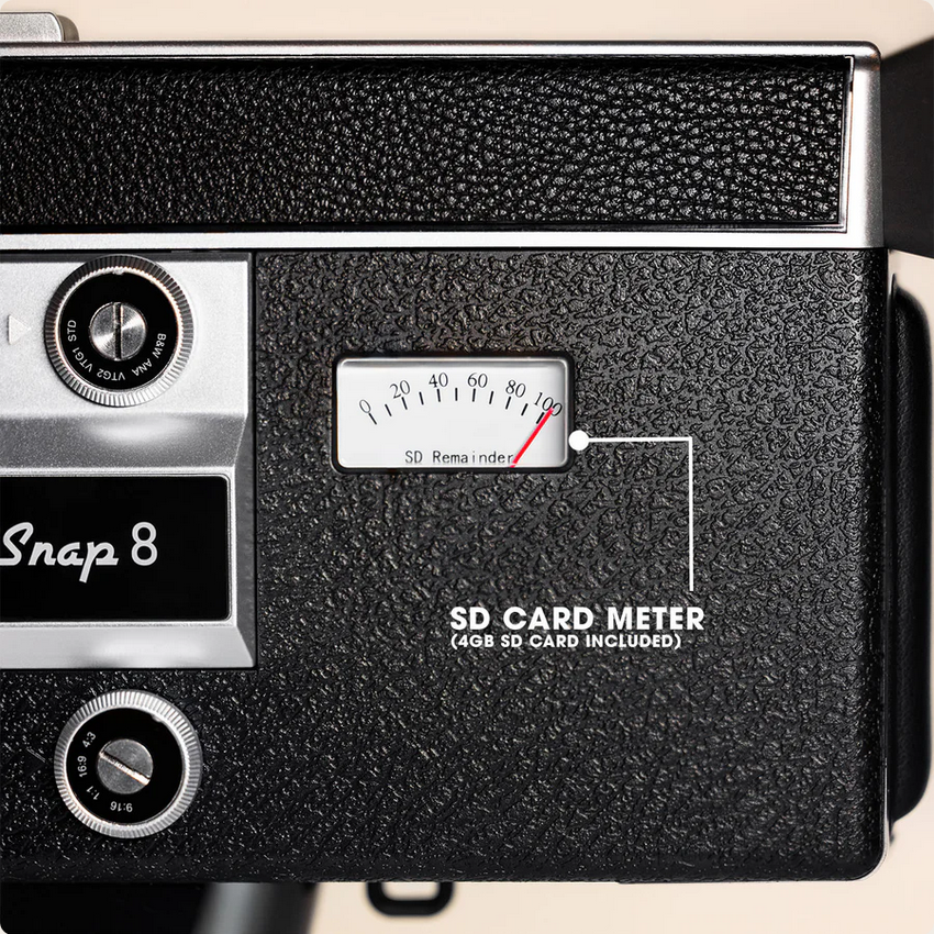 Camp Snap CS8 Vintage Super 8 Style Video Recorder - Angry Catfish
