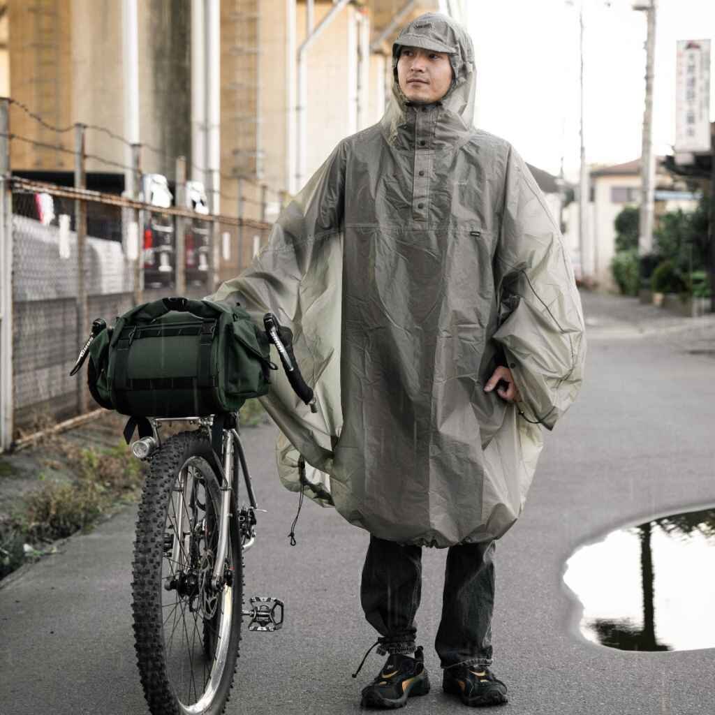 Blue Lug Fairweather Packable Rain Poncho - Angry Catfish