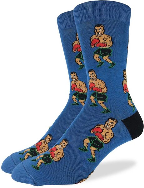Good Luck Socks Mens Punch Out
