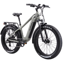 MAUI Fat Hera Electric City Bike Step Over