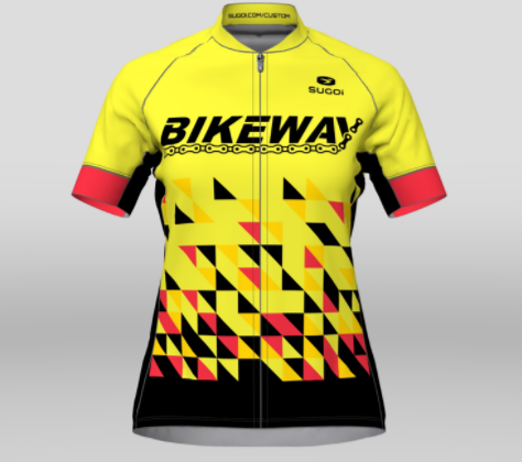 Bikeway Bicycles Team Clothing 2018 Womens Evolution Jersey 