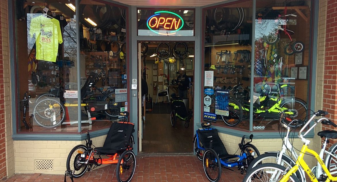 John's Trikes & Bikes storefront