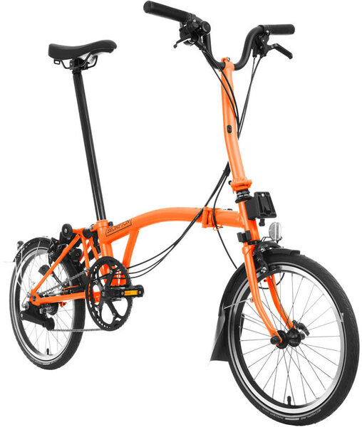 自転車本体 brompton C6 Brompton C Line 6 Speed High Handlebar - Bumblebee Yellow - J.C.