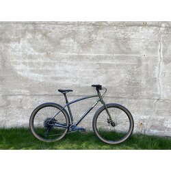 Wilde Bicycle Co. Wilde Supertramp Large - Green/Grey GX Build Kit