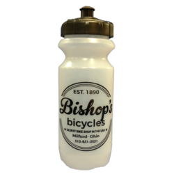 Bishop's Bicycles Bishop's Bicycles Water Bottle 20oz Clear