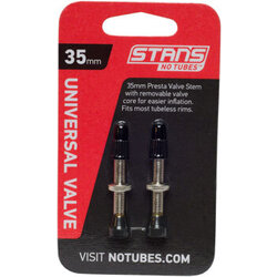 Stan's No Tubes Stan's NoTubes Brass Valve Stems - 35mm, Pair