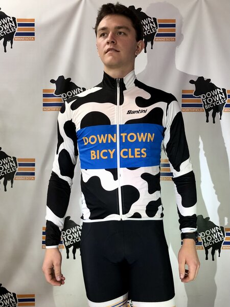 Downtown Bicycles Cow Jacket