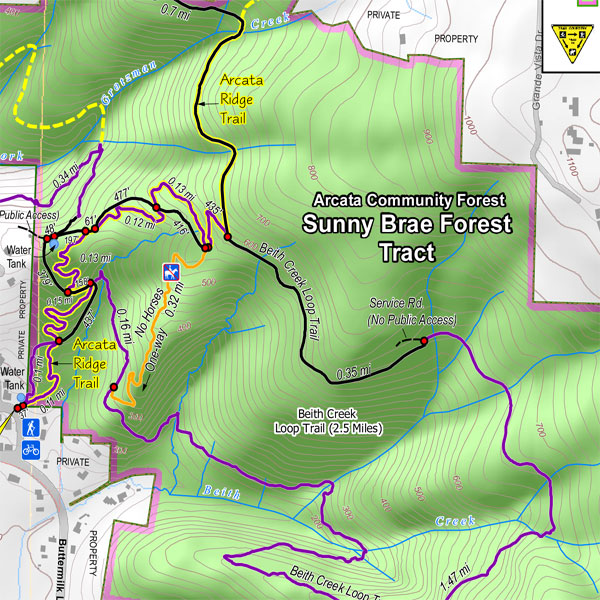 Map of Sunnybrae