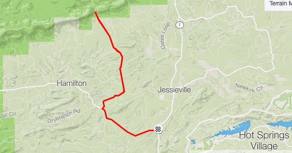 Conway Fall Classic Easy Peasy (20mi) - The Ride