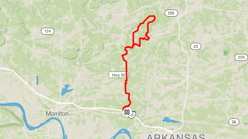 Conway Fall Classic Easy Peasy (20mi) - The Ride