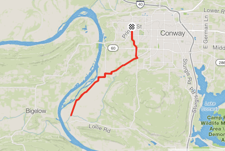 Conway Fall Classic Easy Peasy (20mi) - The Ride