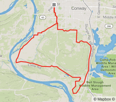 Conway Fall Classic Easy Peasy (20mi) - The Ride