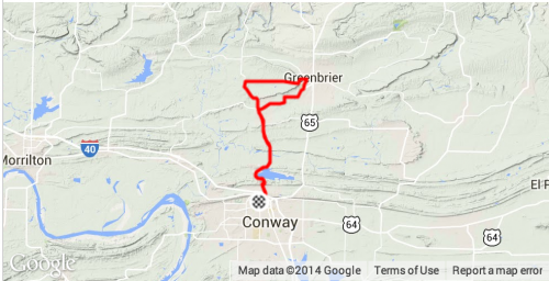 Conway Fall Classic Easy Peasy (20mi) - The Ride