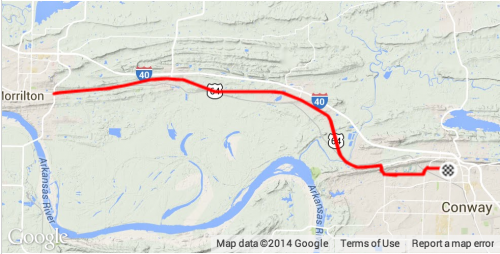 Conway Fall Classic Easy Peasy (20mi) - The Ride