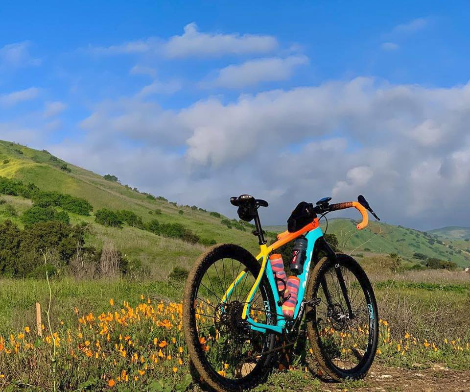 Bicycle in a mountain setting