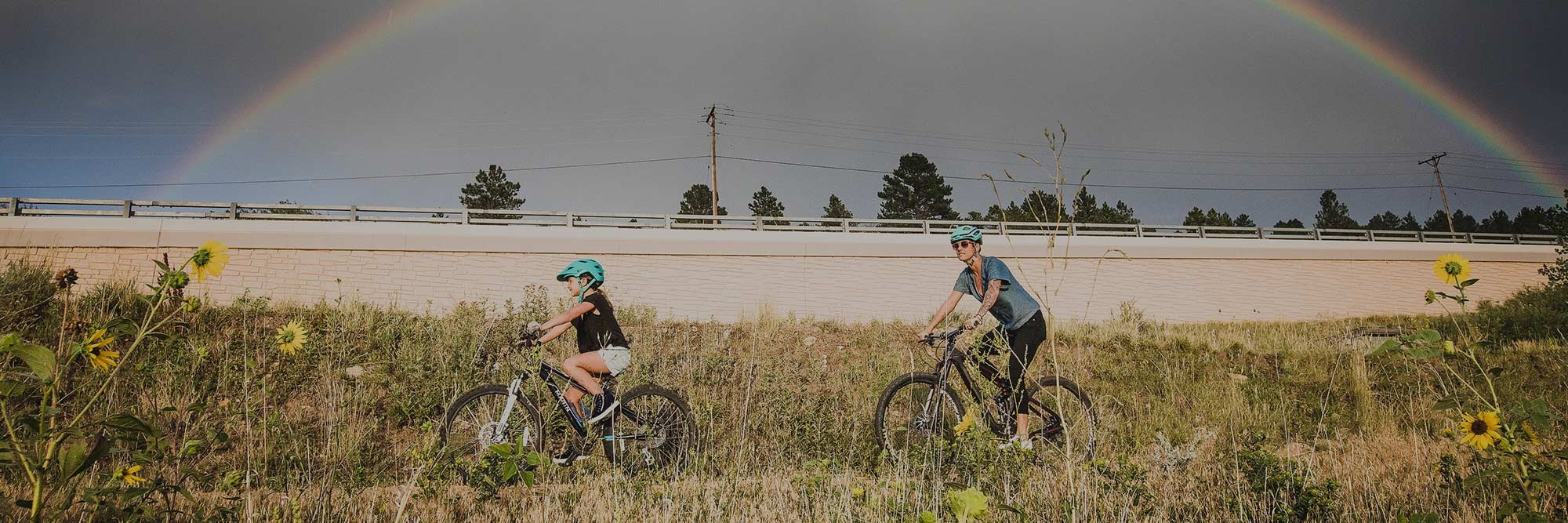 Biking in Rainbow