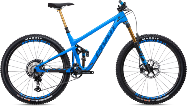 Pivot Cycles Switchblade Pro XT/XTR w/ Carbon Wheels Color: Horizon Blue