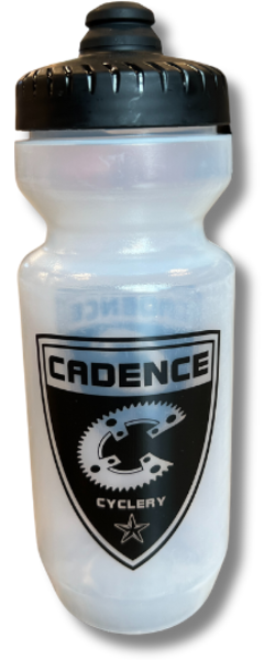 Cadence Cyclery Cadence Shield Clear Purist 22 oz bottle 