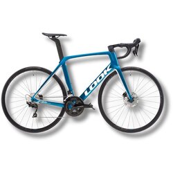 LOOK Look 795 BLADE DISC METALLIC BLUE SILVER GLOSSY 105 SHIMANO Small