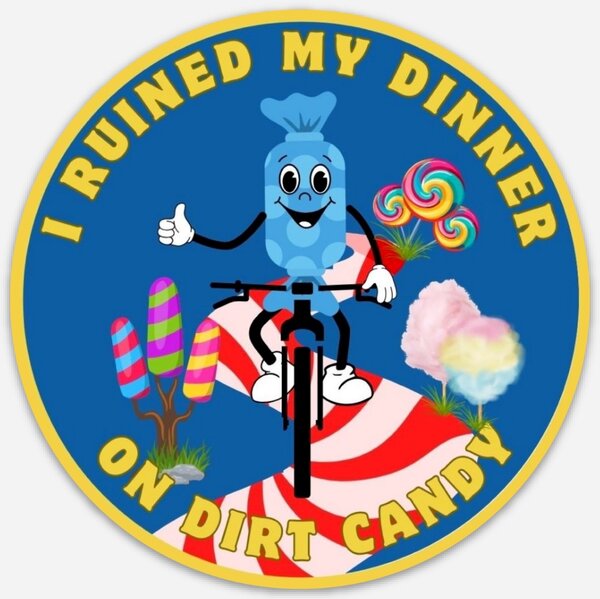 New Moon Dirt Candy Trail Sticker 