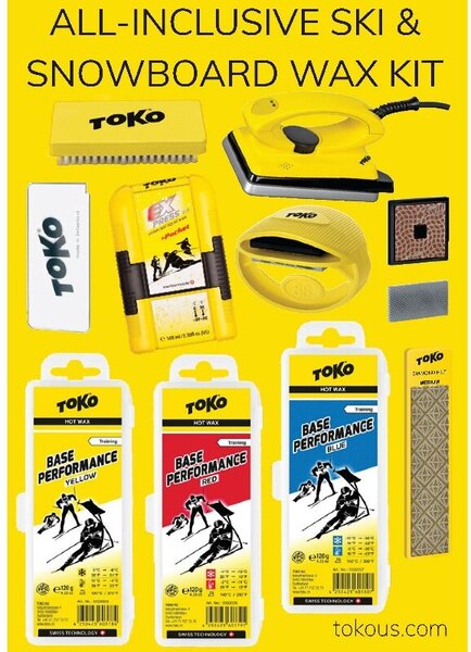 Toko All Inclusive Ski and Snowboard Wax kit