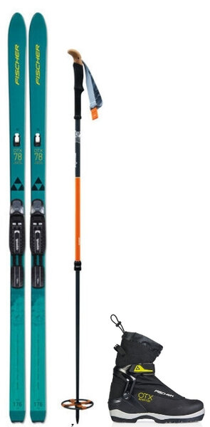 New Moon Backcountry Package w/ Fischer Traverse 78 SKi
