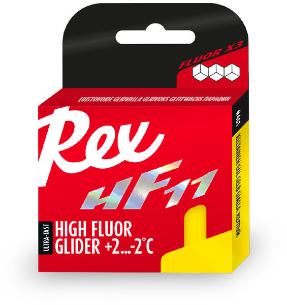 Rex HF 11 Yellow Glide Wax 200gm (28F to 36F)