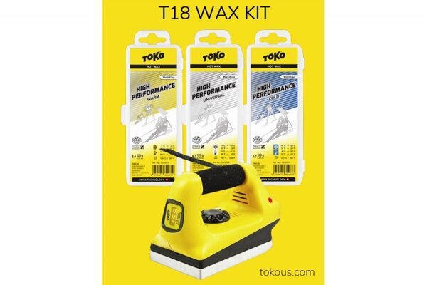 Toko PFC Free WC High Performance Wax & Iron Kit - T18