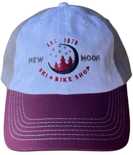 New Moon Embroidered Baseball Cap